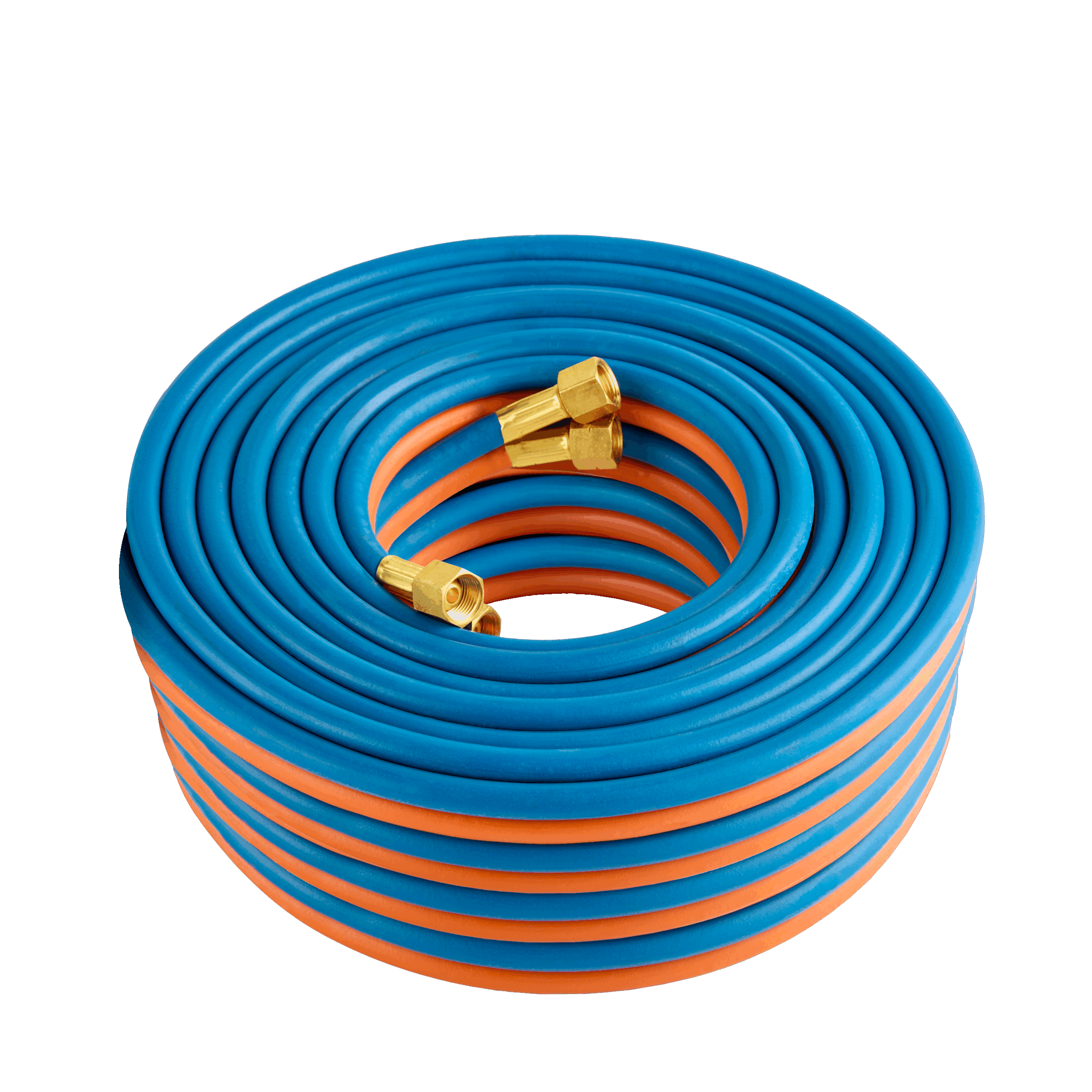 Cigweld BlueJet RBX Fitted Gas Hose, Oxy/LPG, 5mm - 20m 208835