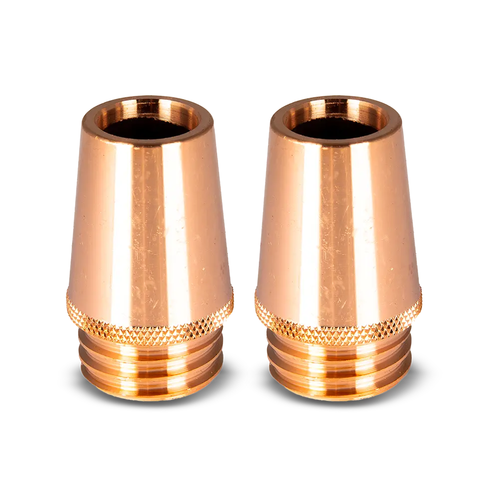 UNIMIG Gas Nozzle Fixed Tweco Style Suit TWC2/4 2-Pack - 16MM