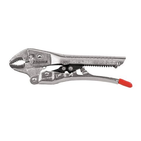 EHOMA AUTOMATIC LOCKING PLIER, CURVED JAW, 125MM — image 1