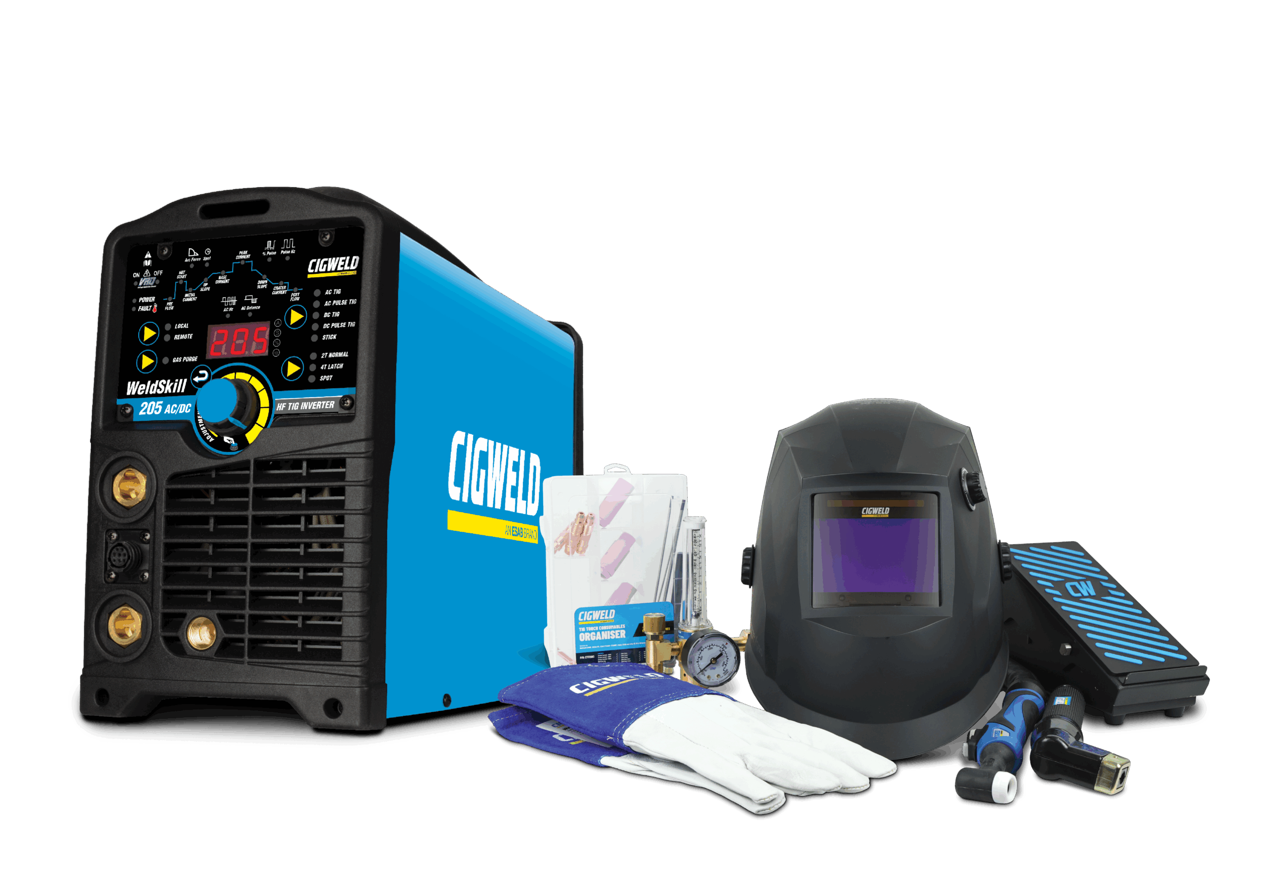 Cigweld WeldSkill 205 AC/DC Power Pack 800205