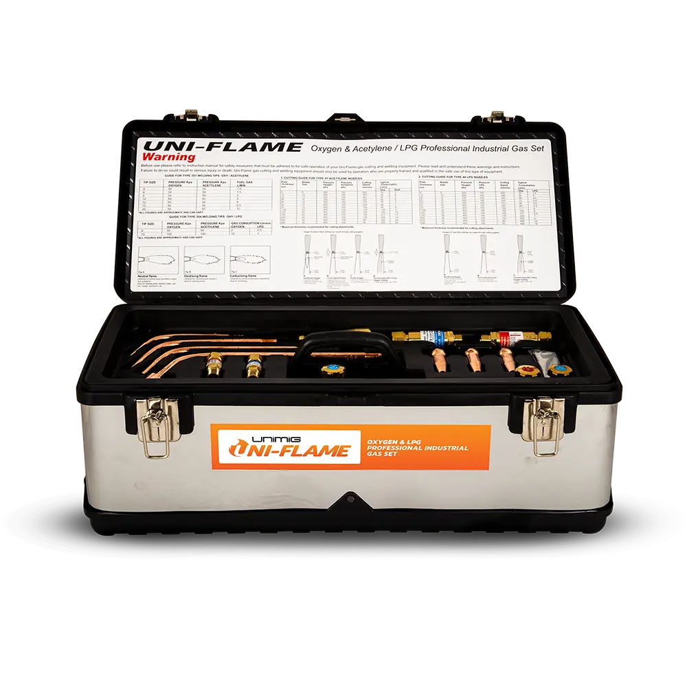UNIMIG Oxygen & LPG Gas Kit KKOXY2