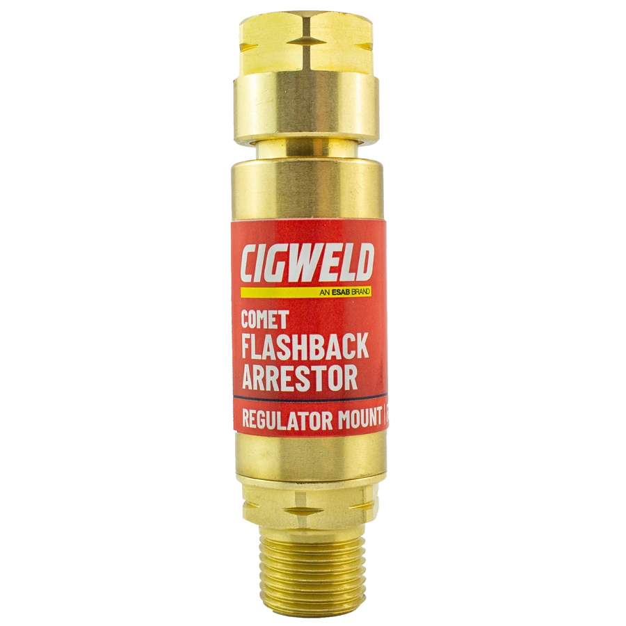 Cigweld Flashback Arrestor Regulator Mount Fuel, COMET 208517