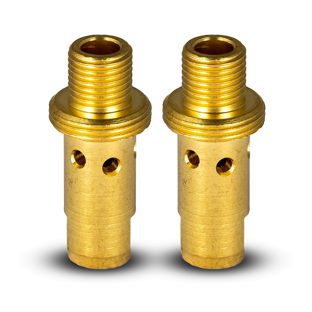 UNIMIG M8 Short Tip Holder Suits SB38 Binzel Style 2-Pack PCTH38