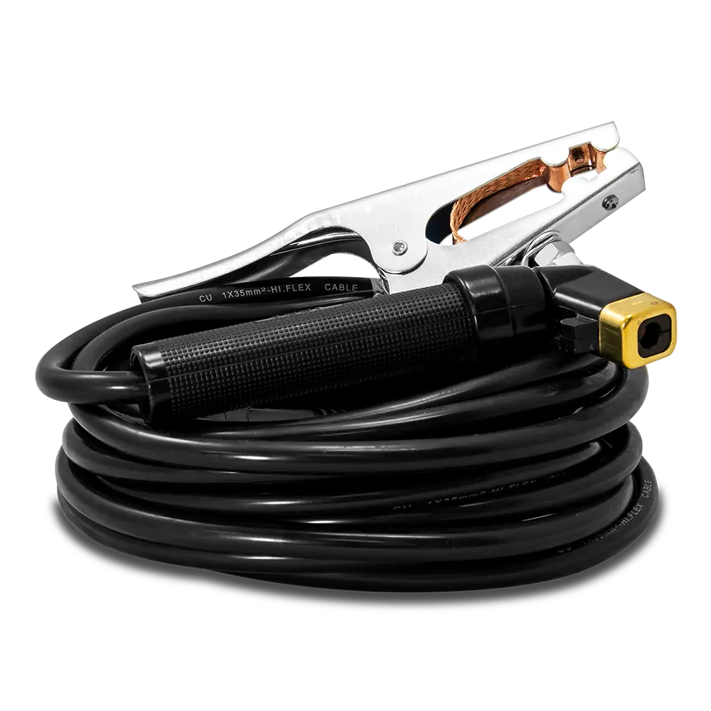 UNIMIG 35mm 35/50 Arc Welding Lead Set 4M