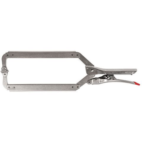 EHOMA AUTOMATIC LOCKING PLIER, C CLAMP SWIVEL PAD 450MM