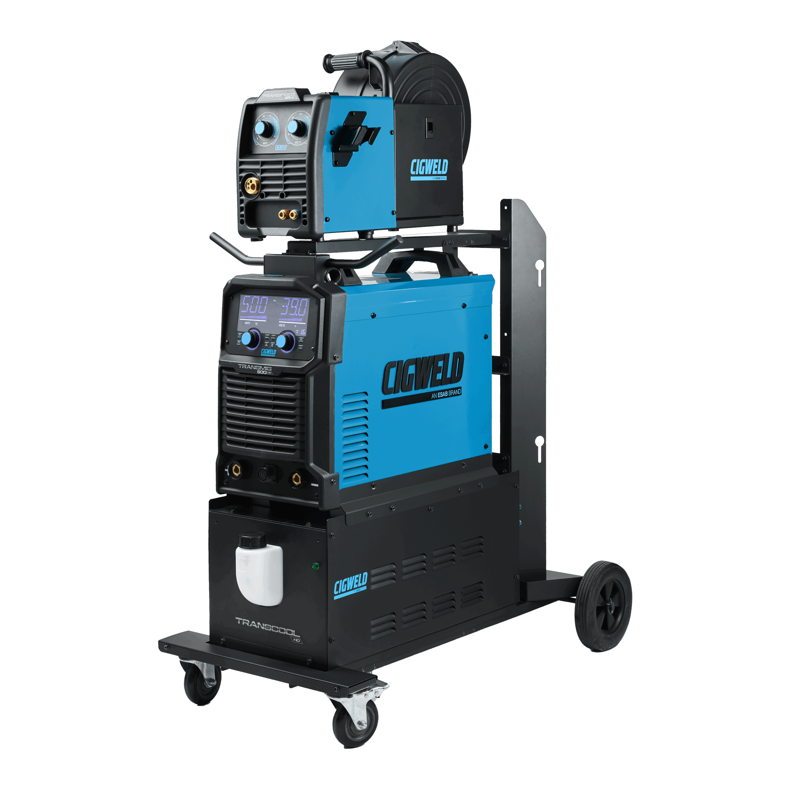 Cigweld Transmig 500HD Multiprocess Welding Inverter 415V 32A - Water-cooled W1401500