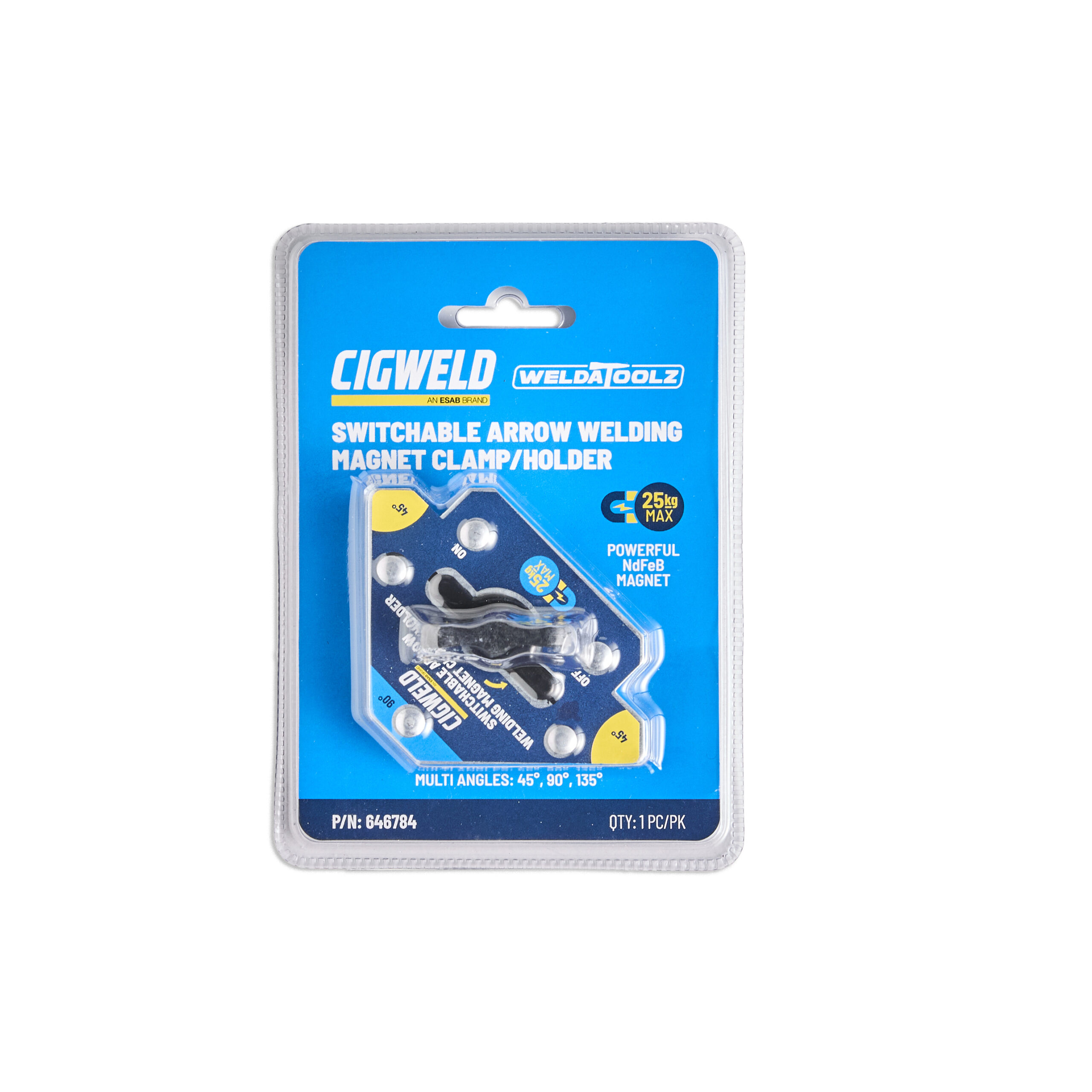 Cigweld Switchable Arrow Magnets 646784