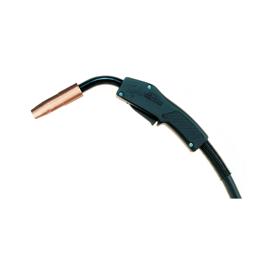 Cigweld TWECO NO. 4 MIG GUN w/ EURO CONNECTION - Miller (1.6mm Liner Version), 3.6m OTWM412/116
