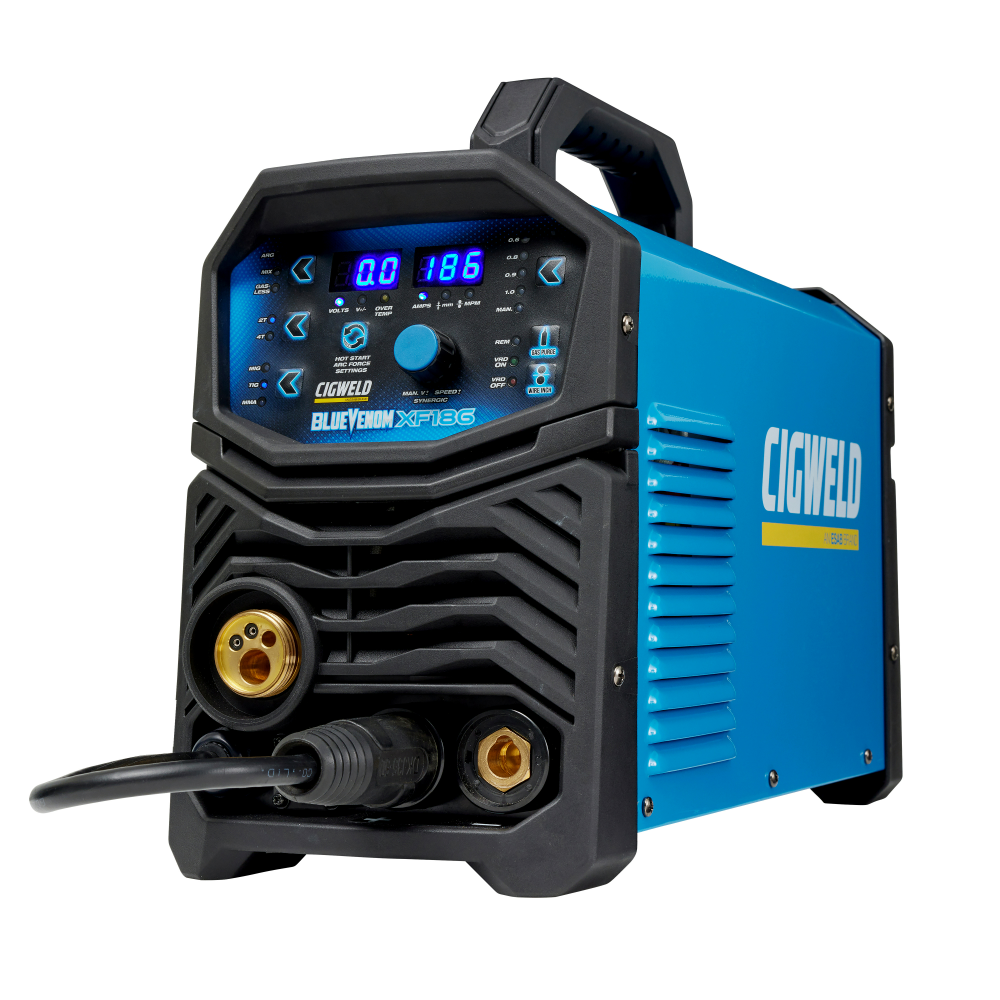 Cigweld BlueVenom XF186 - Multiprocess Welding Inverter - 240V 10A W1400186
