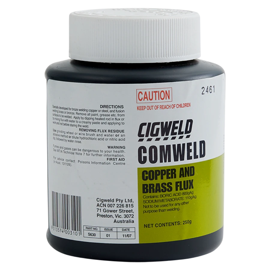 Cigweld Comweld Copper & Brass Flux 321822