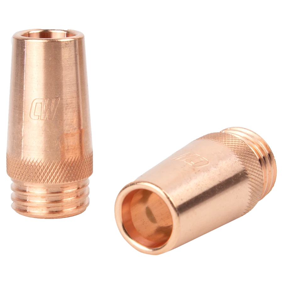 Cigweld Tweco #4 Fixed Nozzles Coarse Thread - 16mm (13mm recessed tip) CTW24CT62R