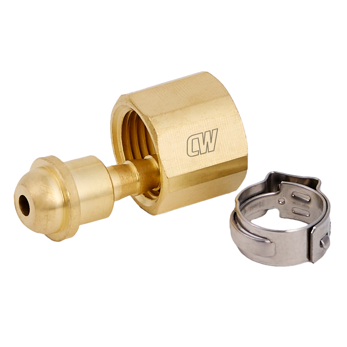 Cigweld BlueJet Hose Connection Kit with Clip RH, (5mm) CW689