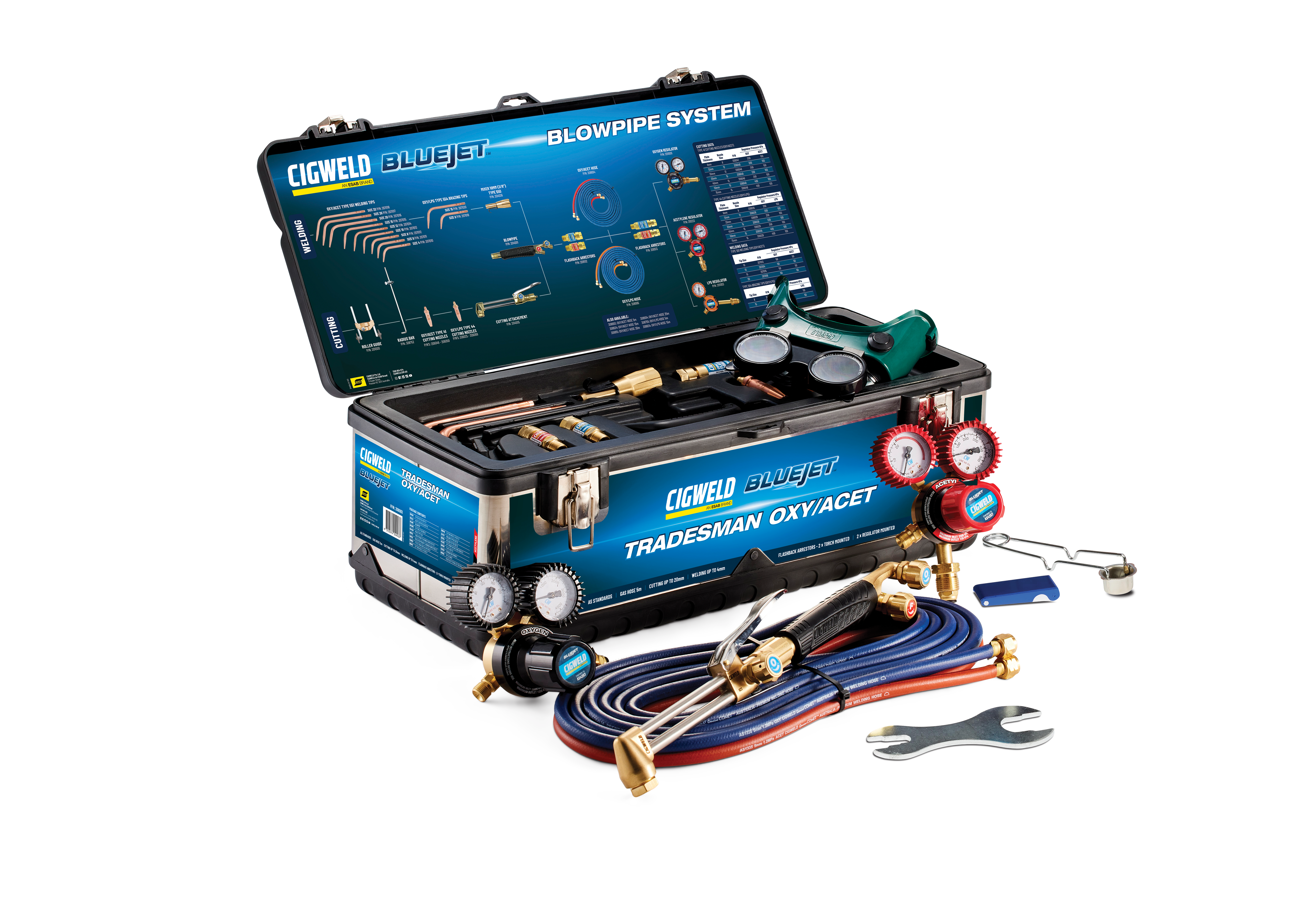Cigweld BlueJet Tradesman Oxygen/Acetylene 208001