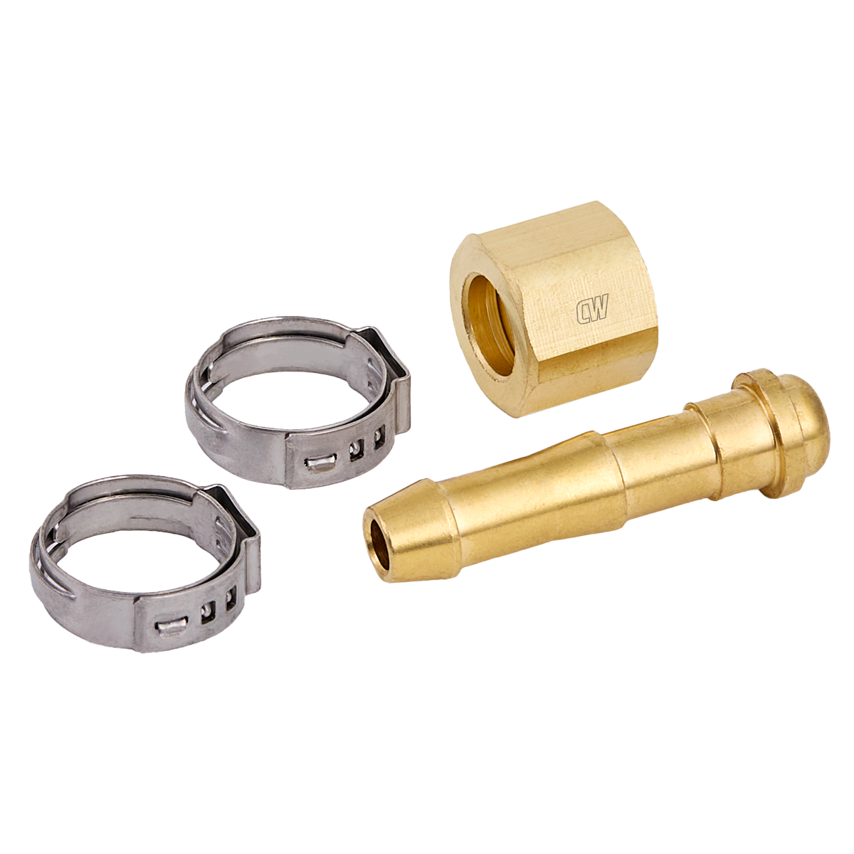 Cigweld BlueJet Hose Connection Kit with Clips RH, (10mm) CW691