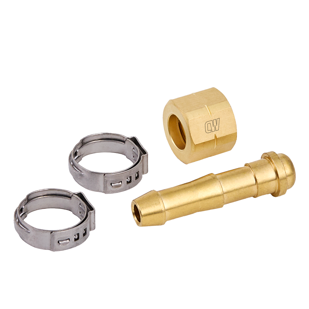 Cigweld BlueJet Hose Connection Kit with Clips LH, (10mm) CW692