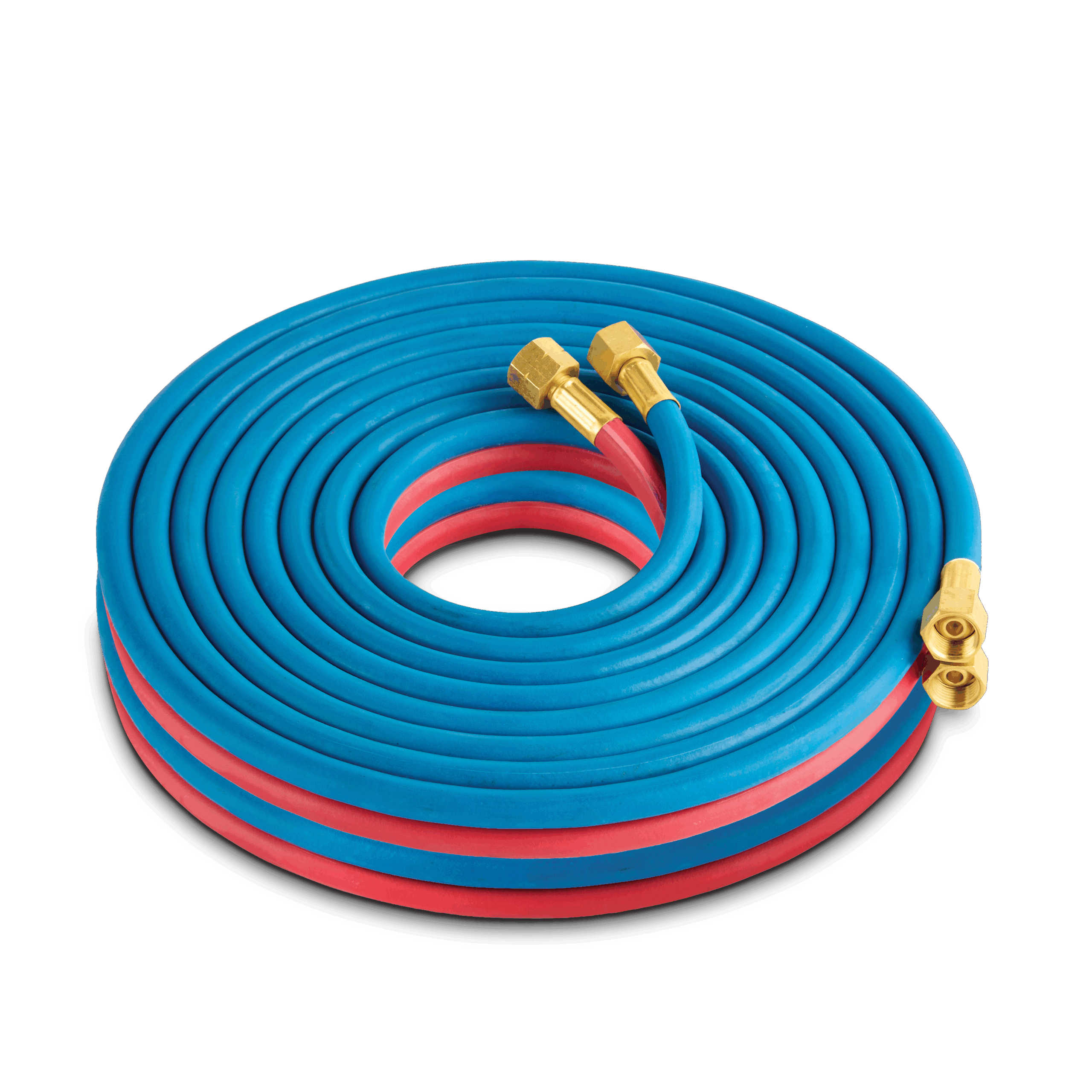 Cigweld BlueJet RBX Fitted Gas Hose, Oxy/Acet, 5mm