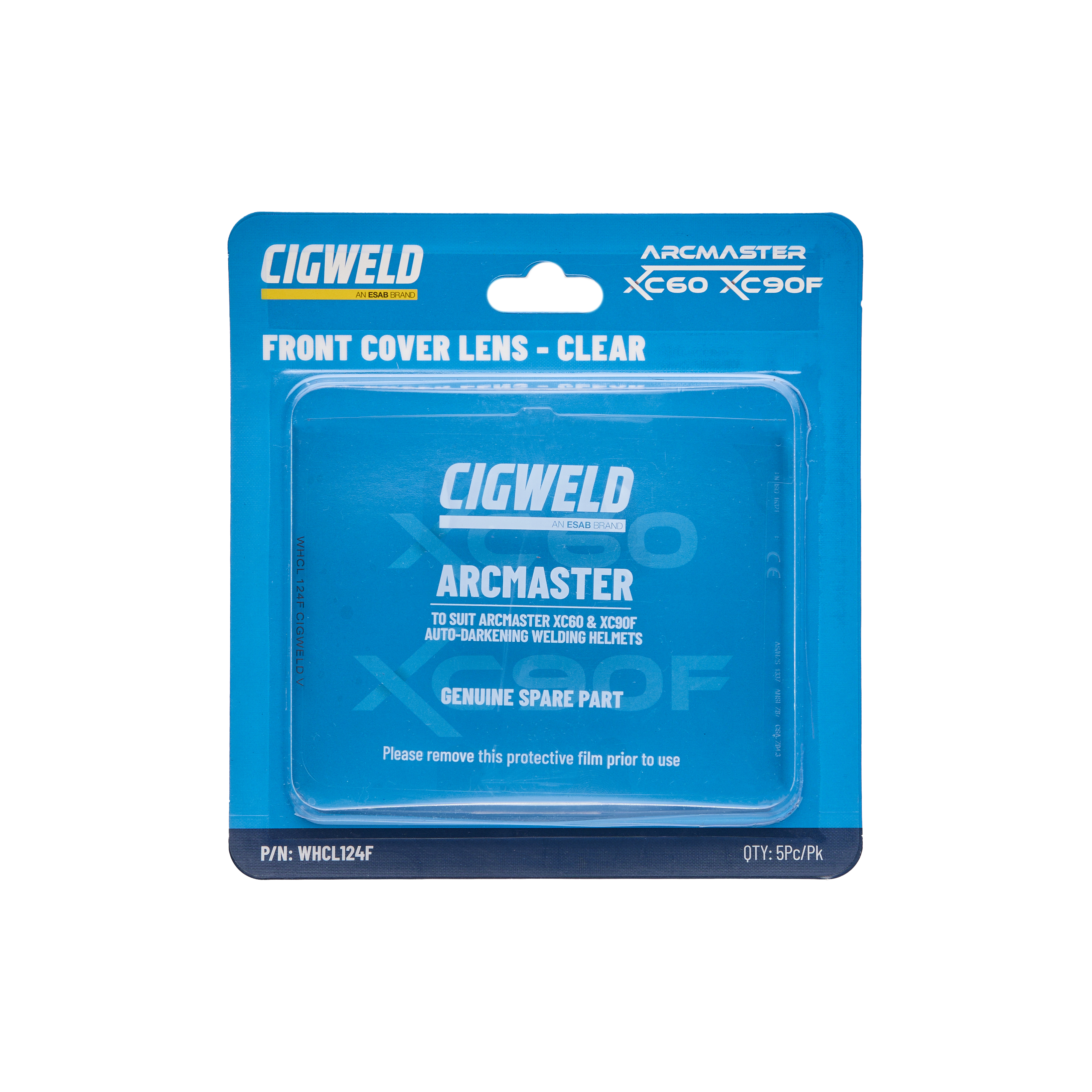 Cigweld Arcmaster XC90F and XC60 Front Cover Lens