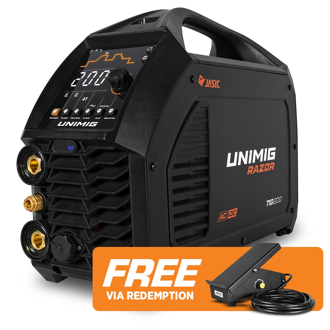 UNIMIG Razor TIG 200 AC/DC Welder U12002K