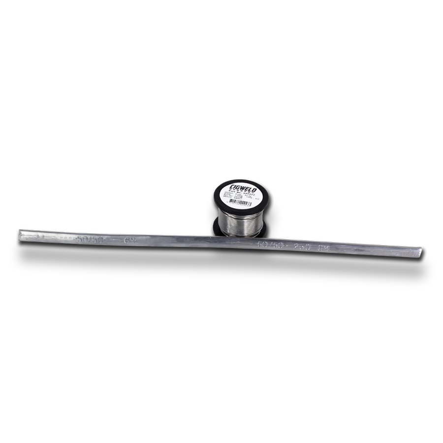 Cigweld Comweld 50/50 Solder - Solder Rod - 1.6mm, 250g (Resin Core) 322319