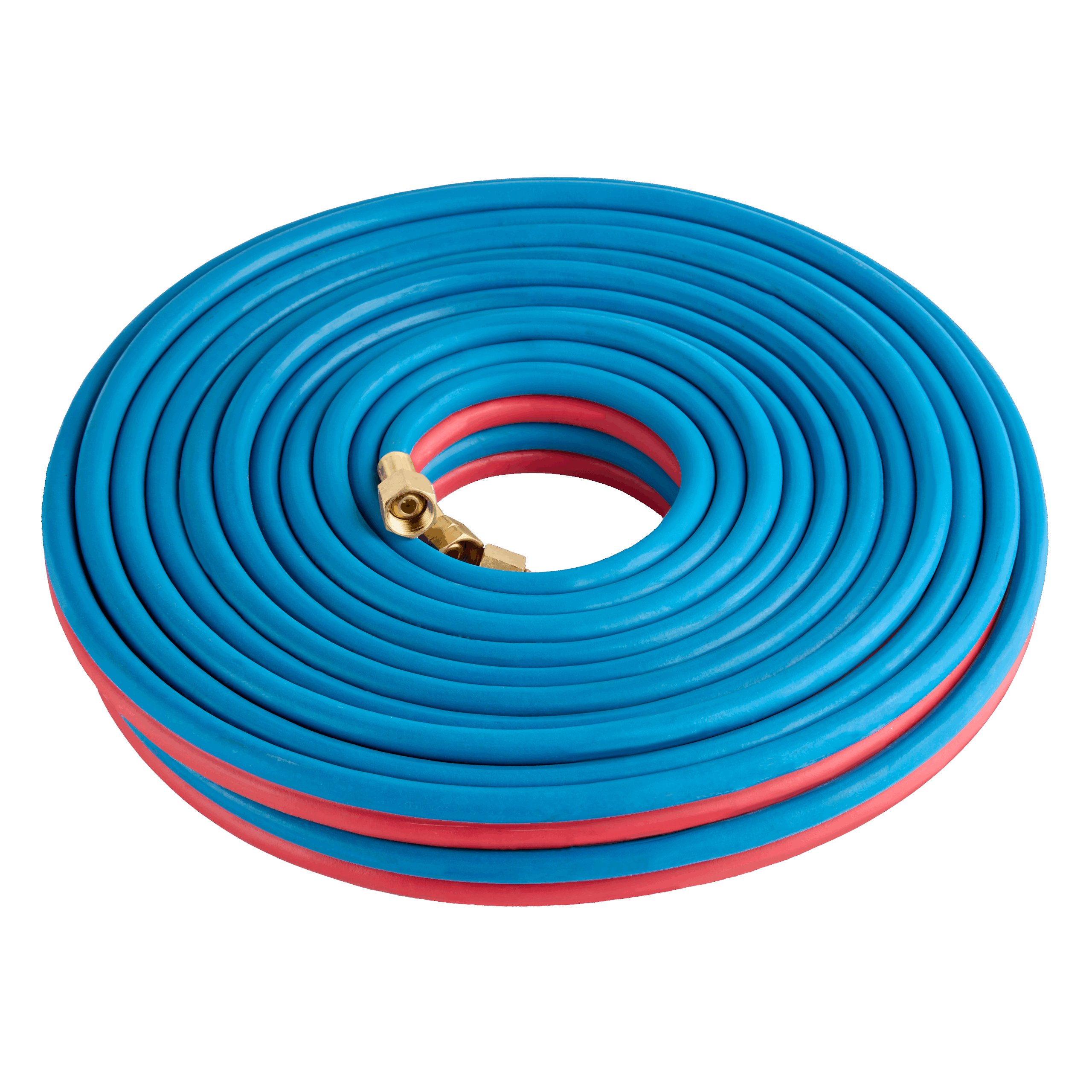 Cigweld BlueJet RBX Fitted Gas Hose, Oxy/Acet, 5mm - 15m 208624