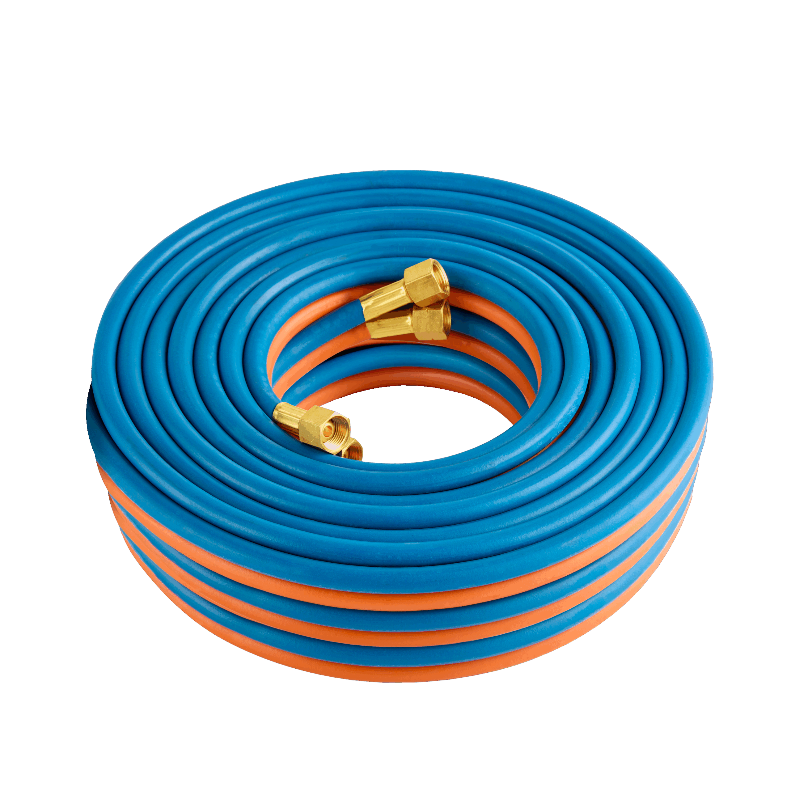 Cigweld BlueJet RBX Fitted Gas Hose, Oxy/LPG, 5mm