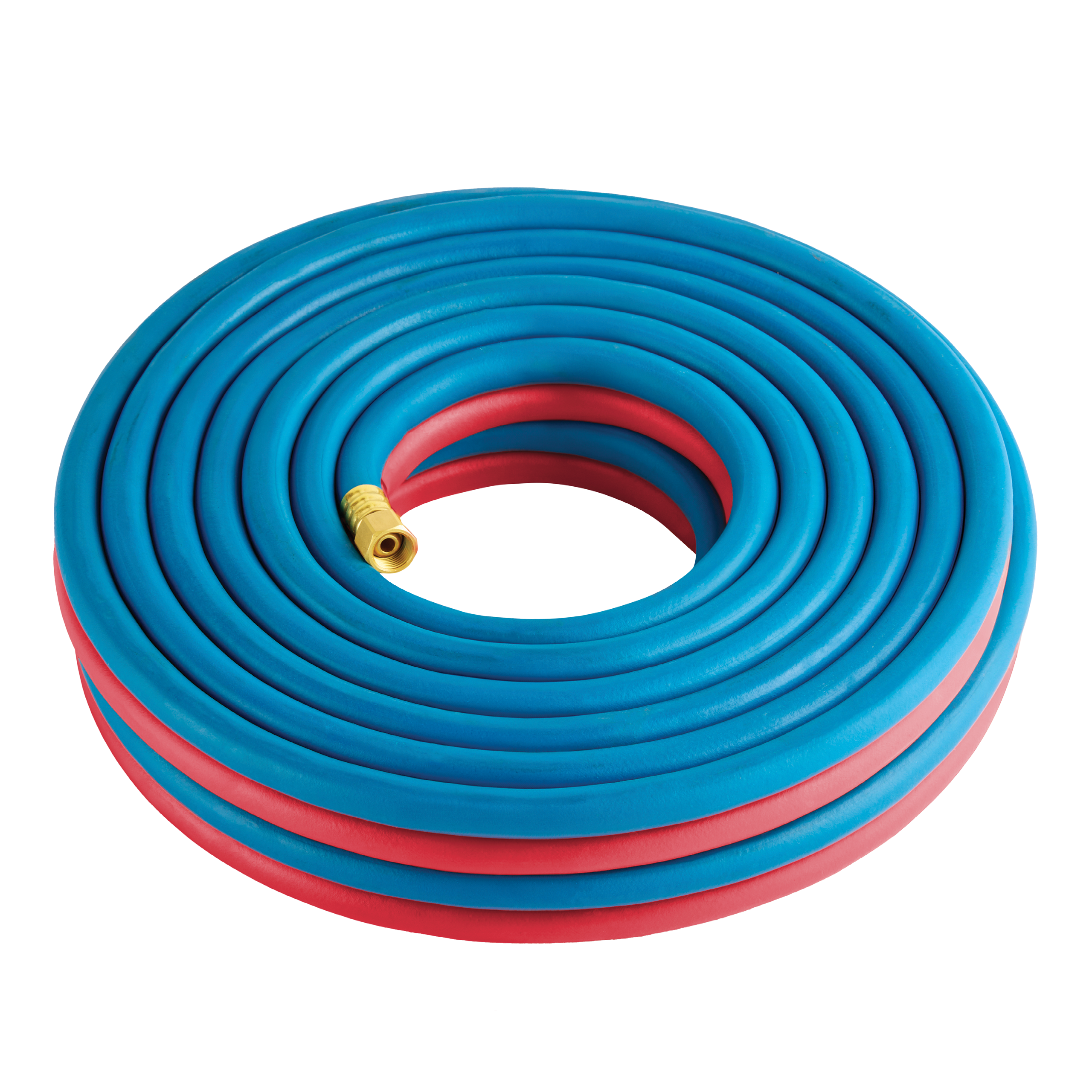 Cigweld BlueJet RBX Fitted Gas Hose, Oxy/Acet, 10mm - 15m 208906