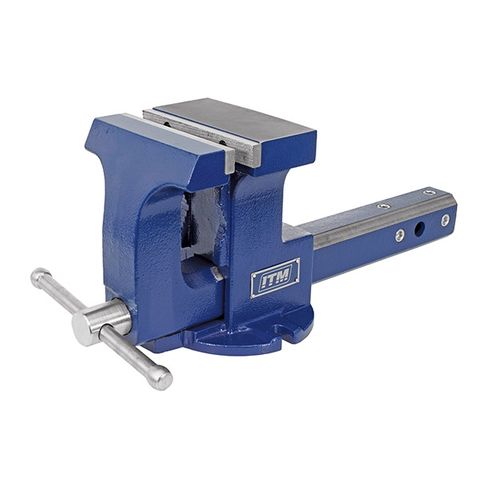 ITM TOW BAR HITCH VICE, CAST IRON 150MM — image 1