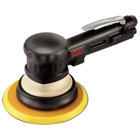 M7 RANDOM ORBITAL TWO HAND SANDER, HD, SELF VACUUM, 150MM VELCRO PAD WITH 6 HOLES