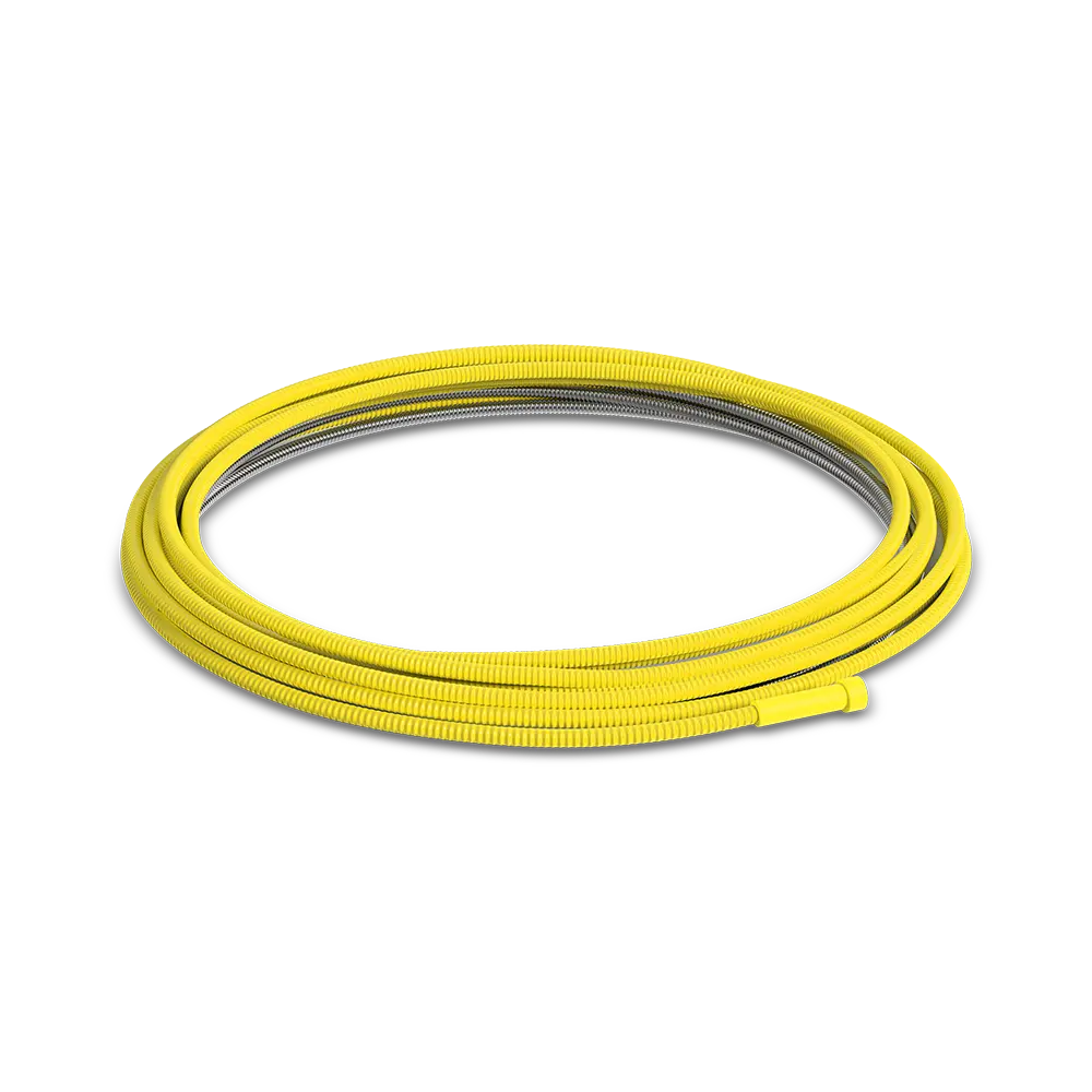 UNIMIG 4m Yellow Steel Mig Liner 1.2-1.6mm Binzel Style SLY4