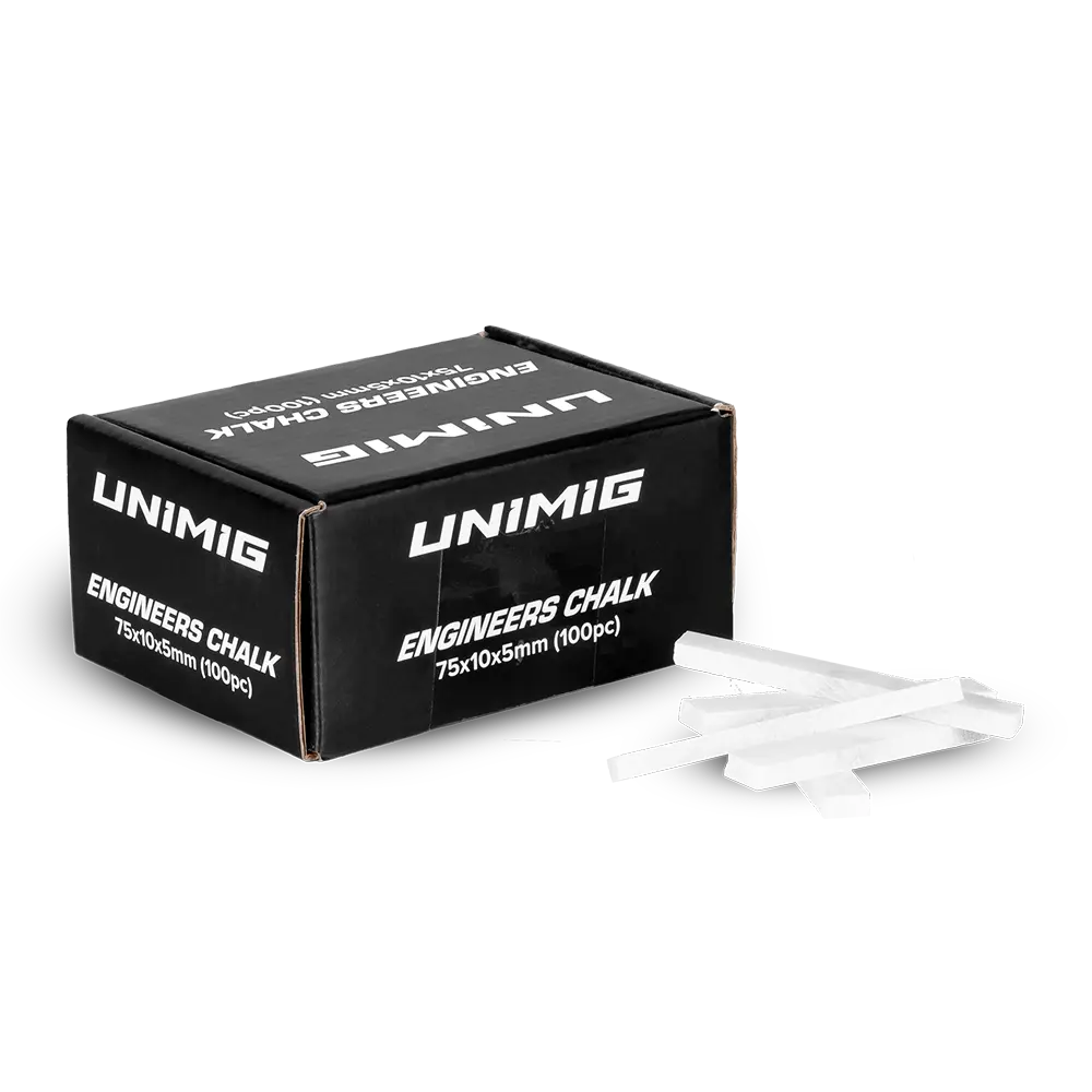 UNIMIG Engineers Chalk 75X10X5Mm 100-Pack CH751005