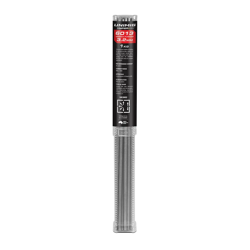 UNIMIG Hyperarc 6013 General Purpose Electrodes - 1Kg - 3.2MM