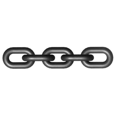ITM G80 LIFTING CHAIN, BLACK TEMPERED, SOLD PER METRE, 1.6T, 7.1MM BODY