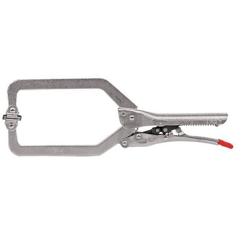 EHOMA AUTOMATIC LOCKING PLIER, C CLAMP SWIVEL PAD 225MM
