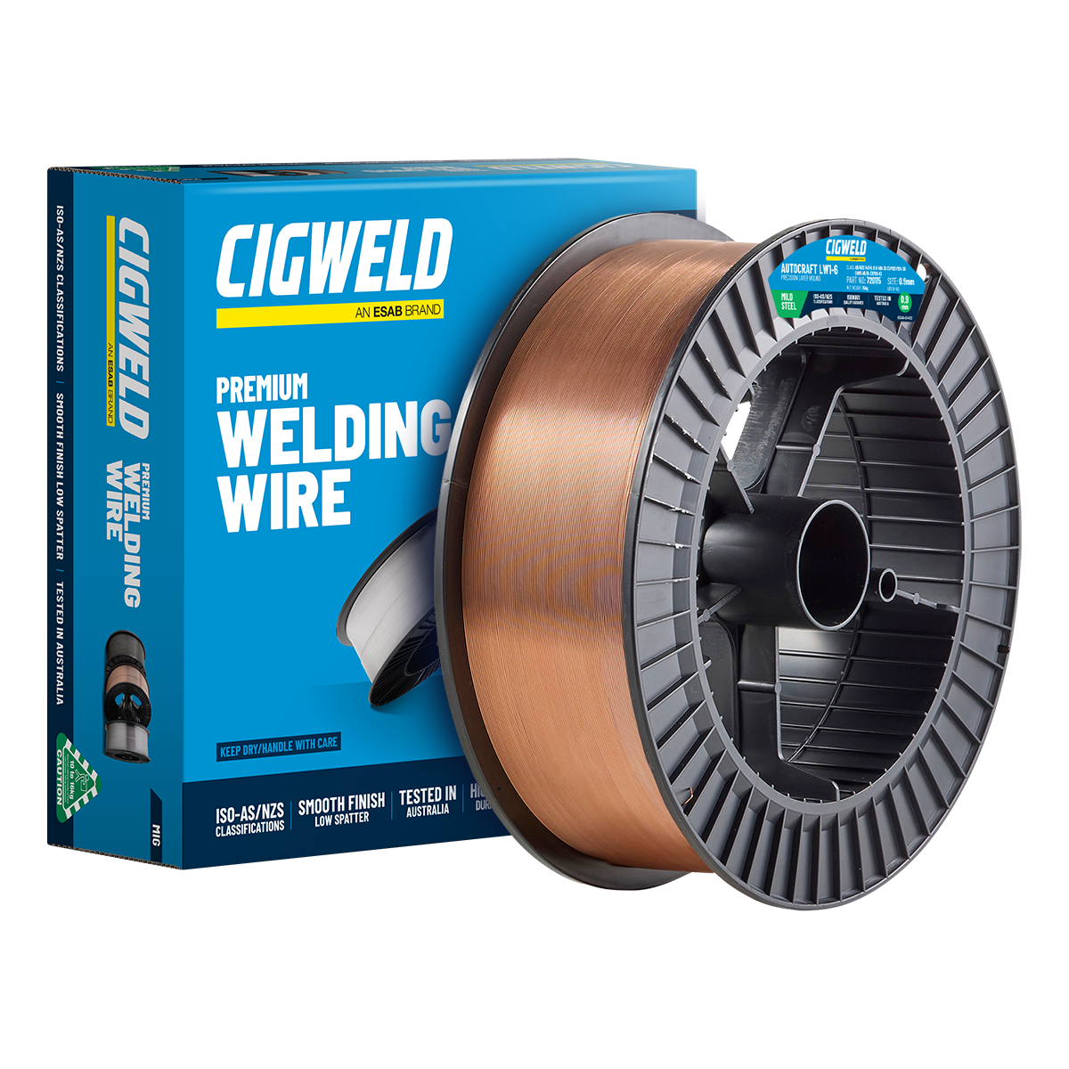 Cigweld Autocraft LW1 (ER70S-4) - Mig Wire - 0.9mm 720115