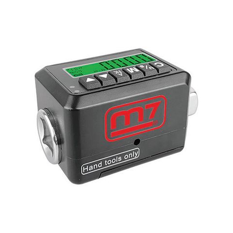 M7 1/2" DIGITAL TORQUE ADAPTER WITH ANGLE SETTING, 17 - 340NM