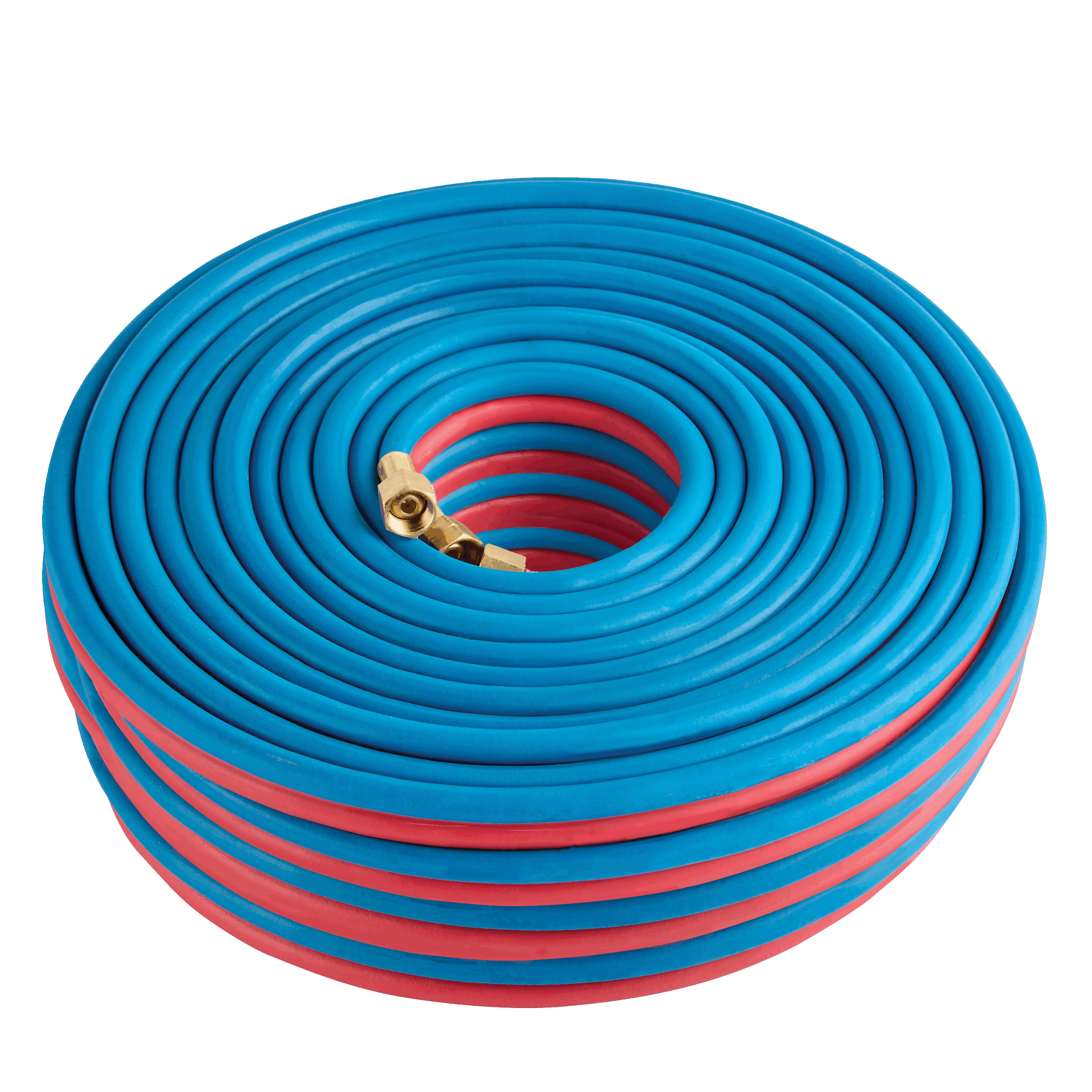 Cigweld BlueJet RBX Fitted Gas Hose, Oxy/Acet, 5mm - 25m 208904