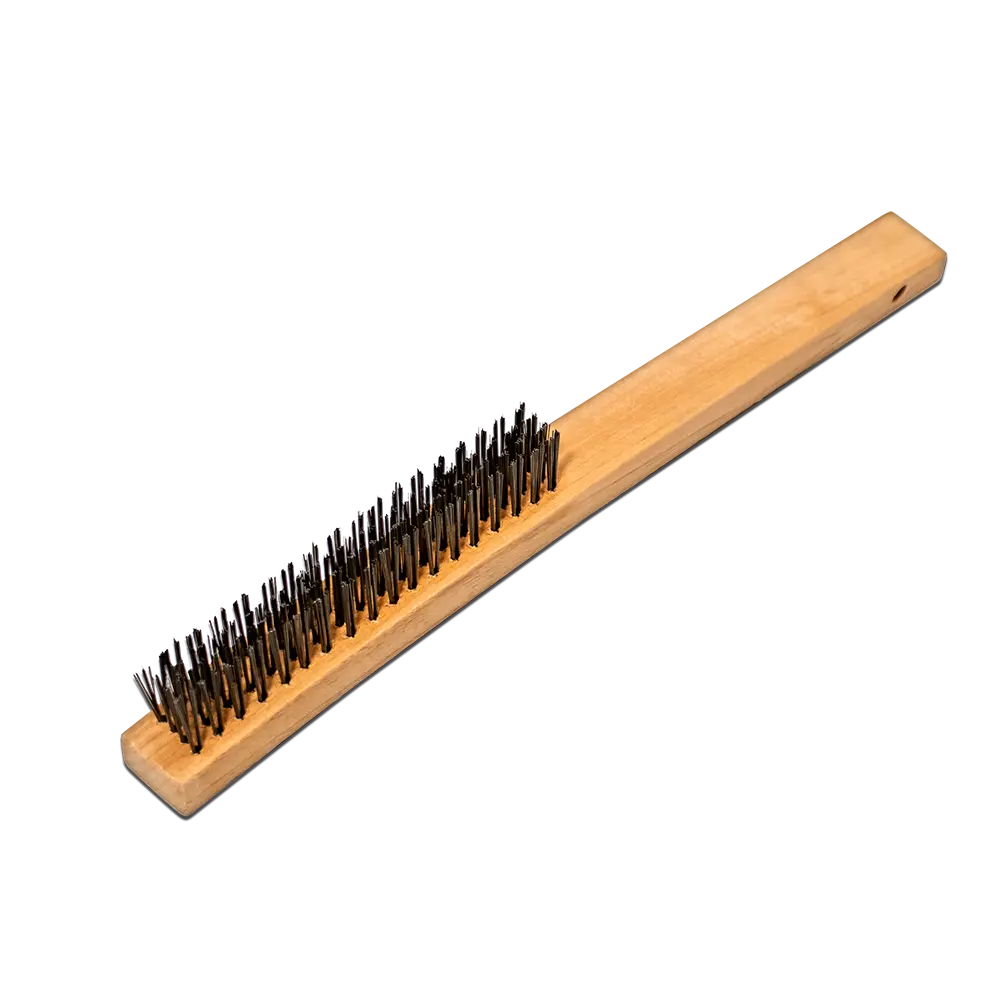 UNIMIG Steel 4 Row Wire Brush WB4R