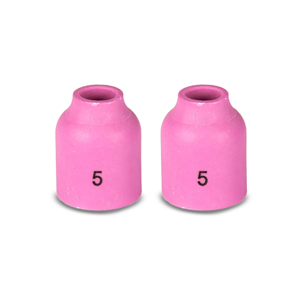 UNIMIG Gas Lens Ceramic Tig Cup Suits Size 5 9/17/18/20/26 2-Pack P53N59