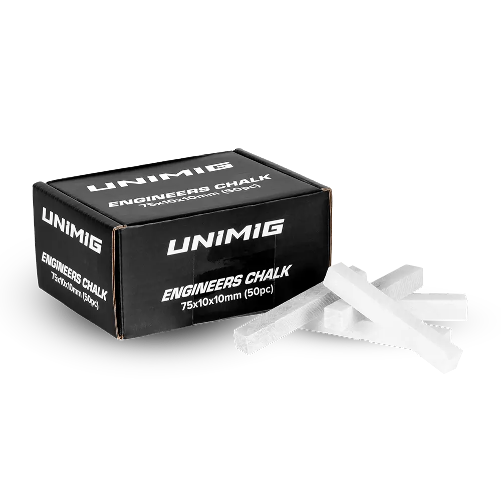 UNIMIG Engineers Chalk 75X10X10mm 50-Pack CH751010