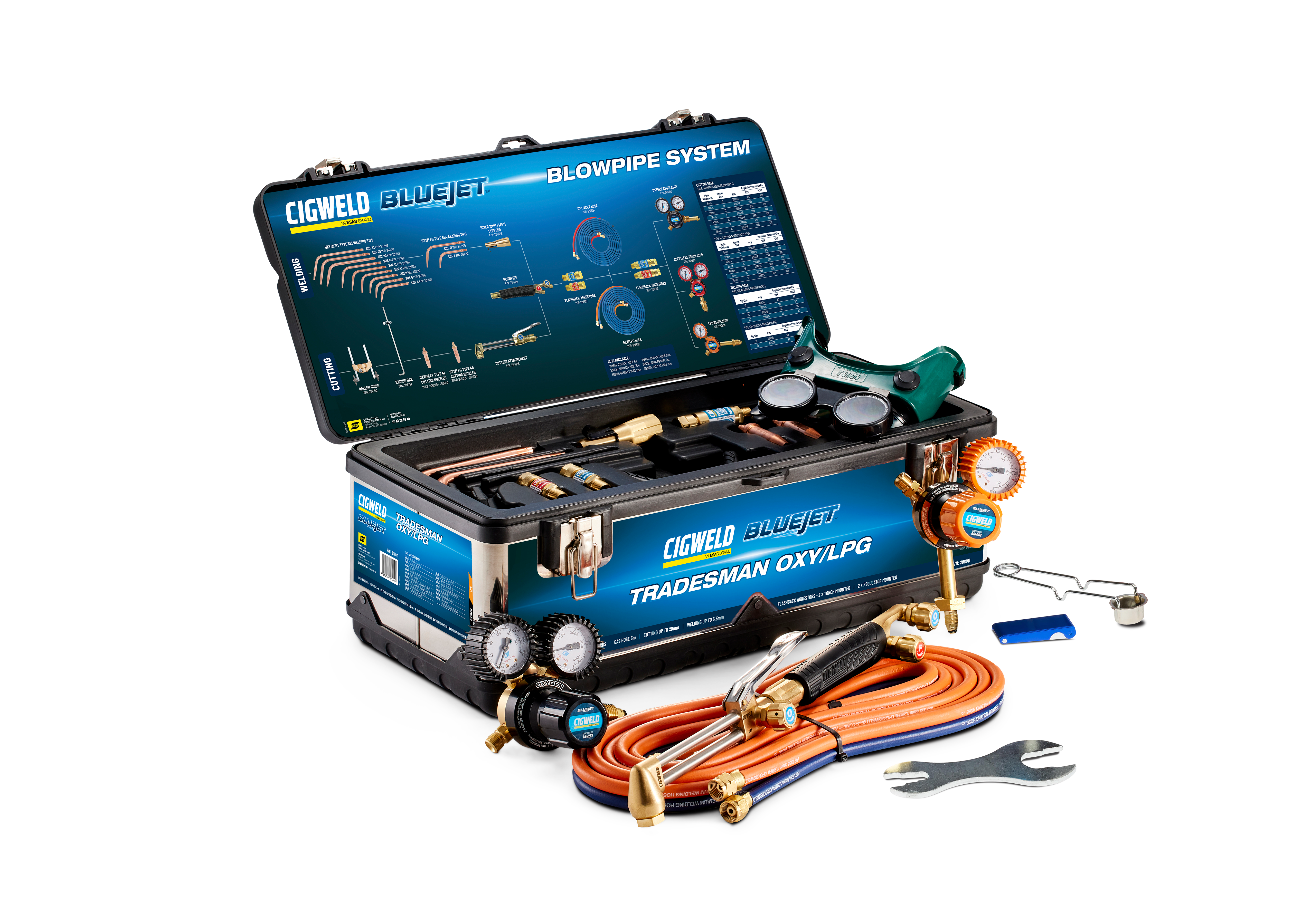 Cigweld BlueJet Tradesman Oxygen/LPG 208011