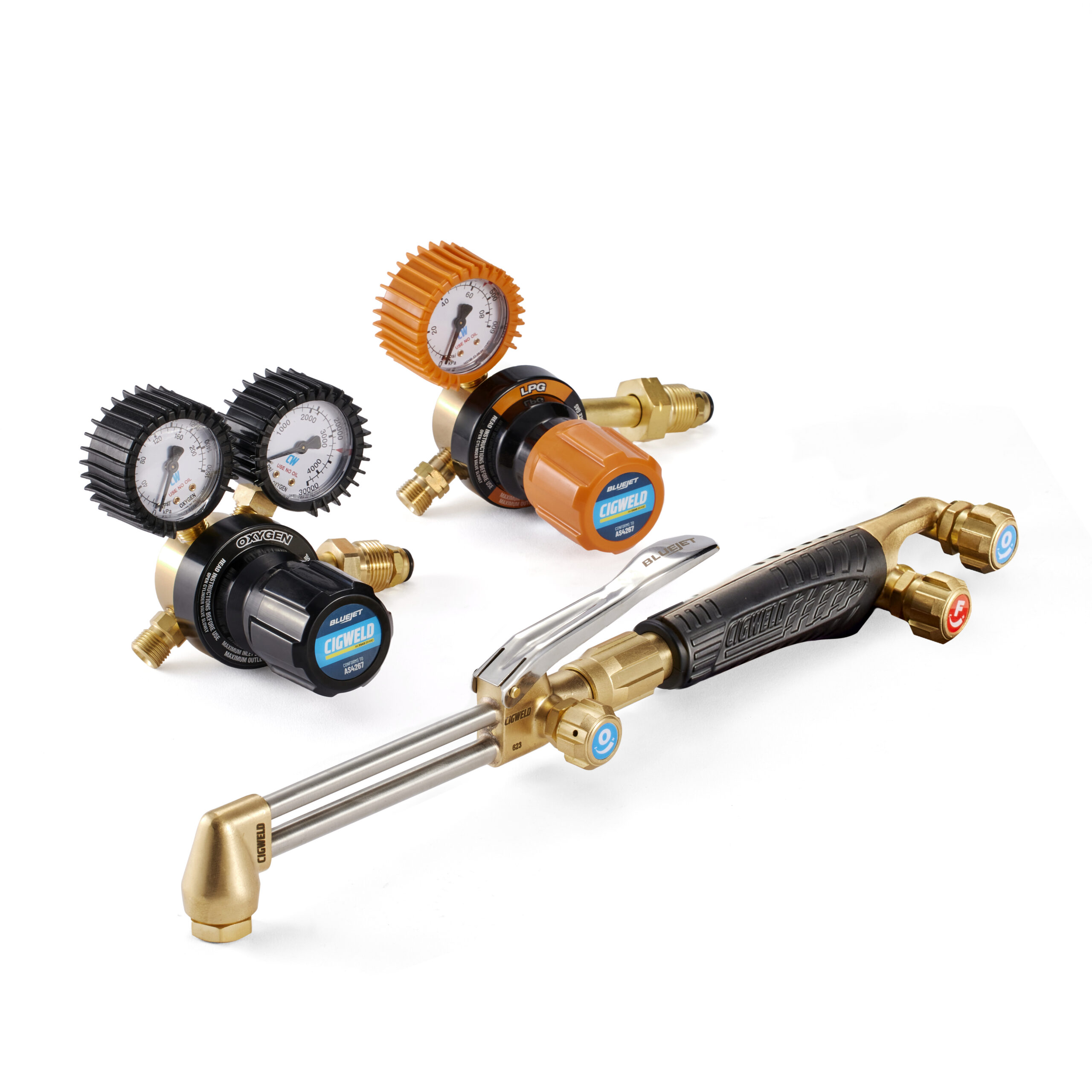 Cigweld BlueJet 4-Pack Oxygen/LPG 208027P4