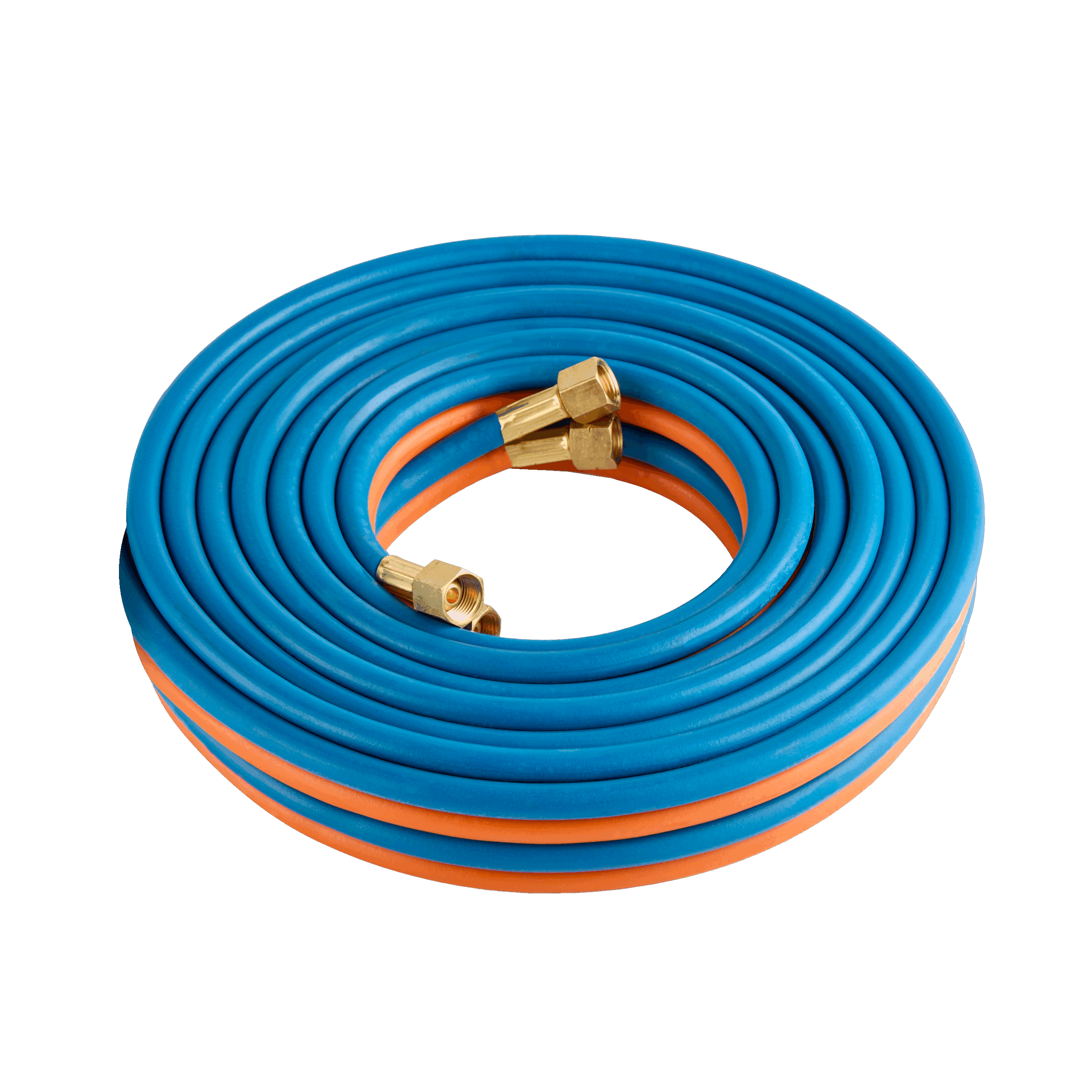 Cigweld BlueJet RBX Fitted Gas Hose, Oxy/LPG, 5mm - 5m 208755