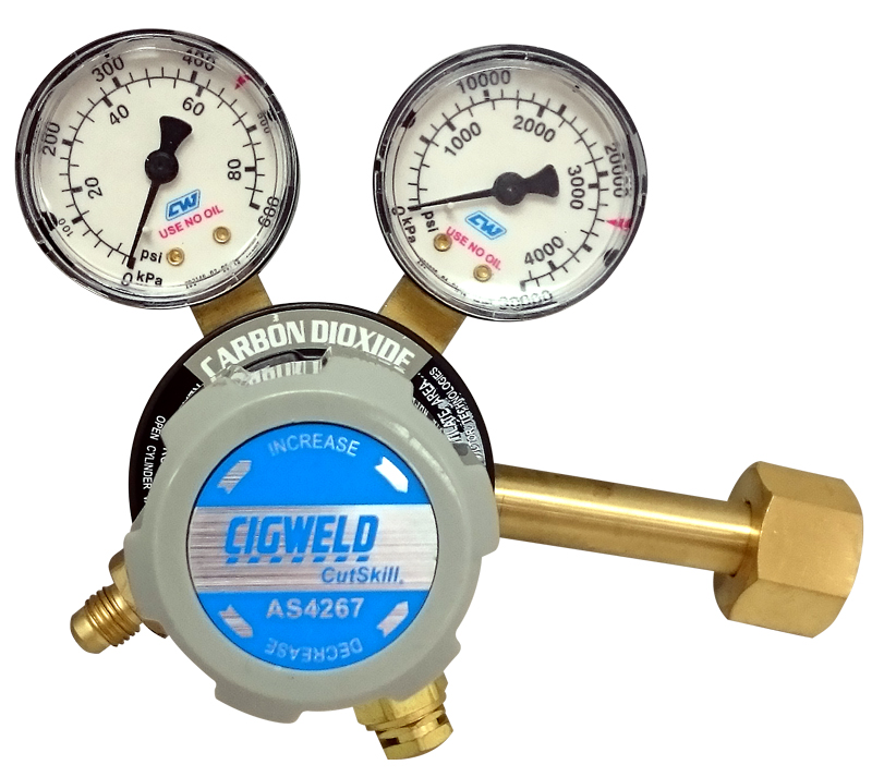 Cigweld CutSkill CO2 G251 Homebrew Regulator 400Kpa 210319