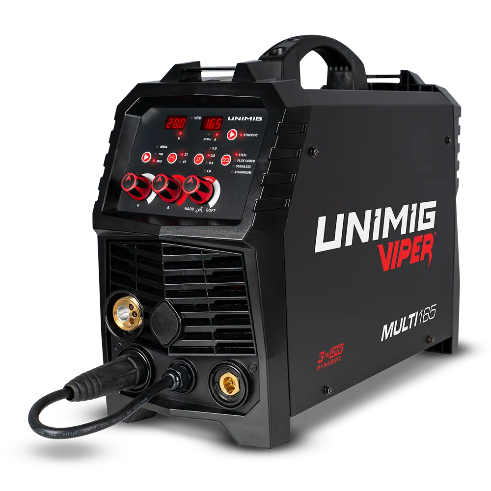 UNIMIG Viper Multi 165 MIG/TIG/STICK Welder U11006K