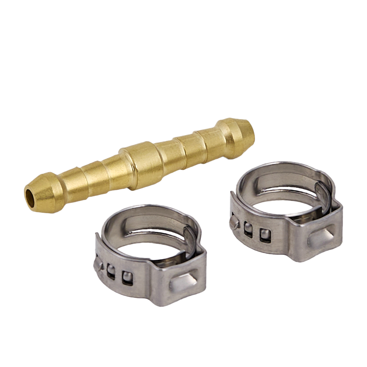 Cigweld BlueJet Hose Connector with Clips, (5mm - 5mm) CW686