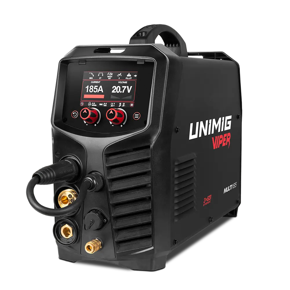 UNIMIG Viper Multi 185 MIG/TIG/STICK Welder U11260
