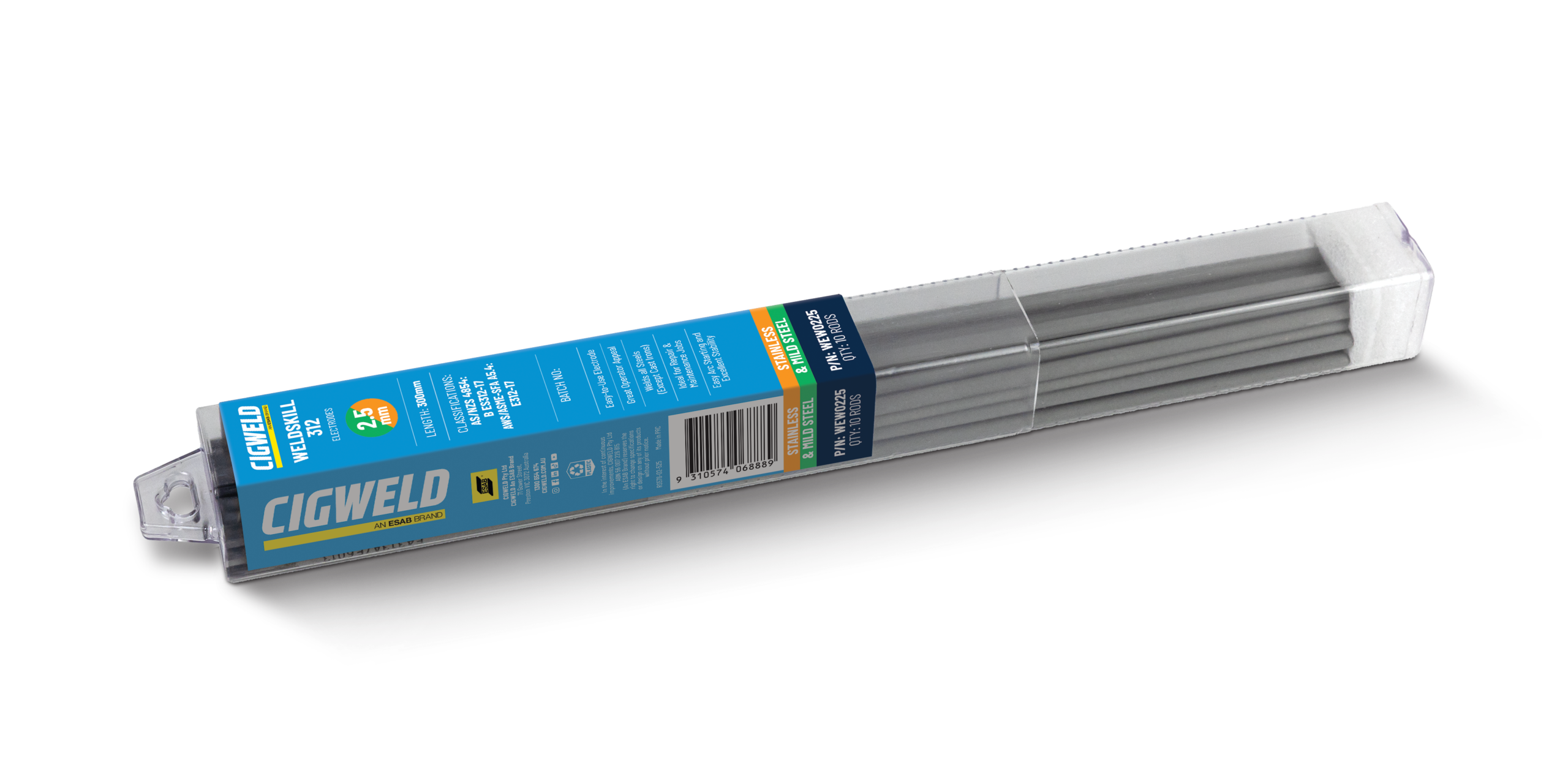 Cigweld Weldskill 312 (E312L-16) - Electrodes - 3.2mm, 1kg WEW1032