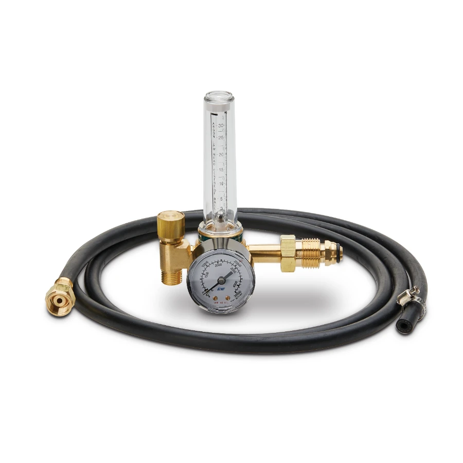 Cigweld Argon Mini-Regulator and Gas Hose Kit W4013010
