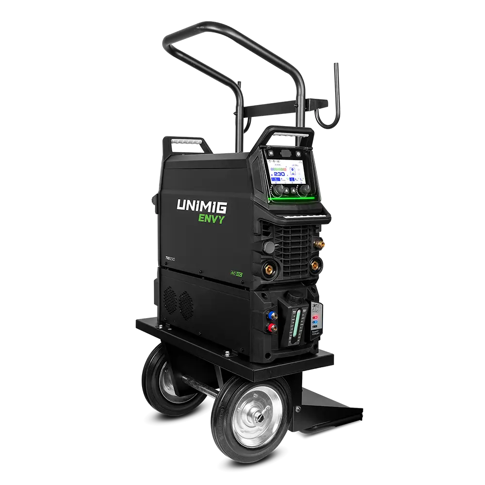 UNIMIG Envy TIG 230 AC/DC With Water Cooler & Trolley Package U11151
