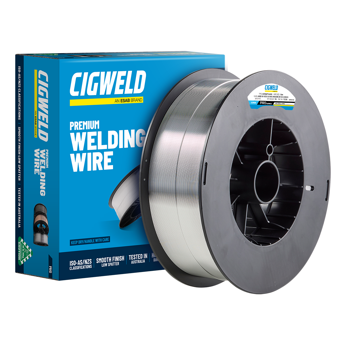 Cigweld Autocraft AL4043 (ER4043) - Mig Wire - 1.6mm, 7kg 722238